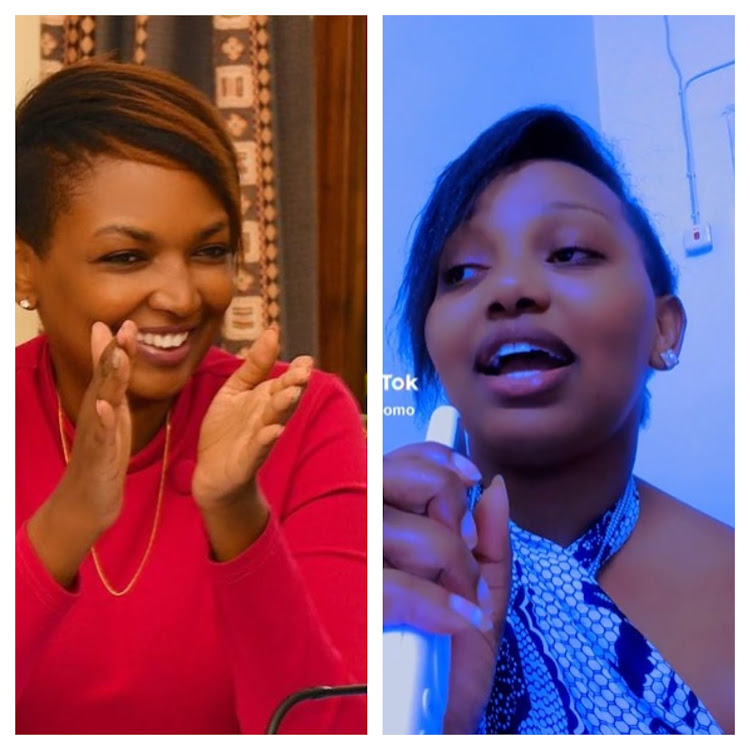 woman resembling Karen Nyamu excites netizens