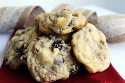 Click Here for Recipe: White Chocolate Chunk Cranberry Cookies