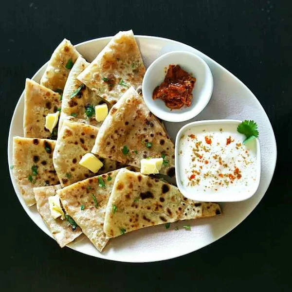 Parathas & More menu 