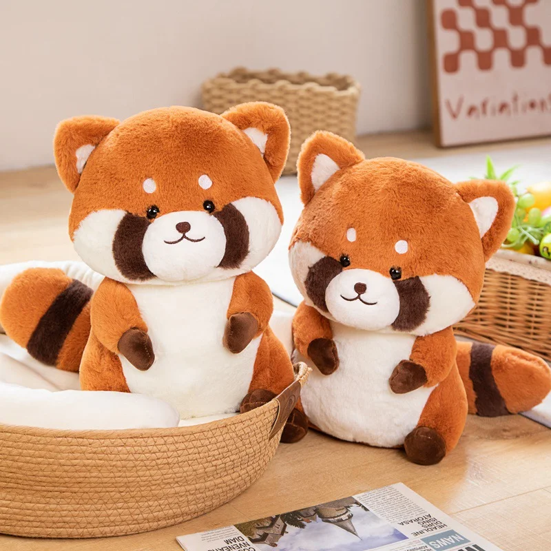 Cute Raccoon Plush Toy Perfect for Cuddling and Play Soft and huggable, ideal for kids and collectors A furry friend to 