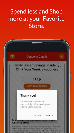 Screenshot Coupon For Family Dollar