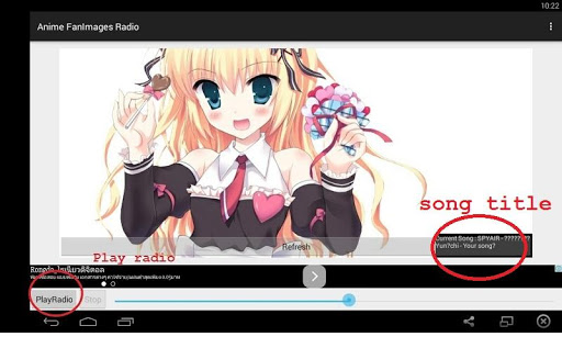 Anime Internet radio Thai