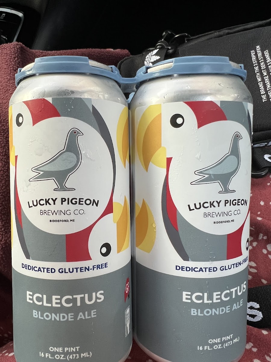 Gluten-Free Beer at Lucky Pigeon Brewing Co.