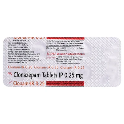 Clonam-IR 0.5 Tablet MD - 10 pcs