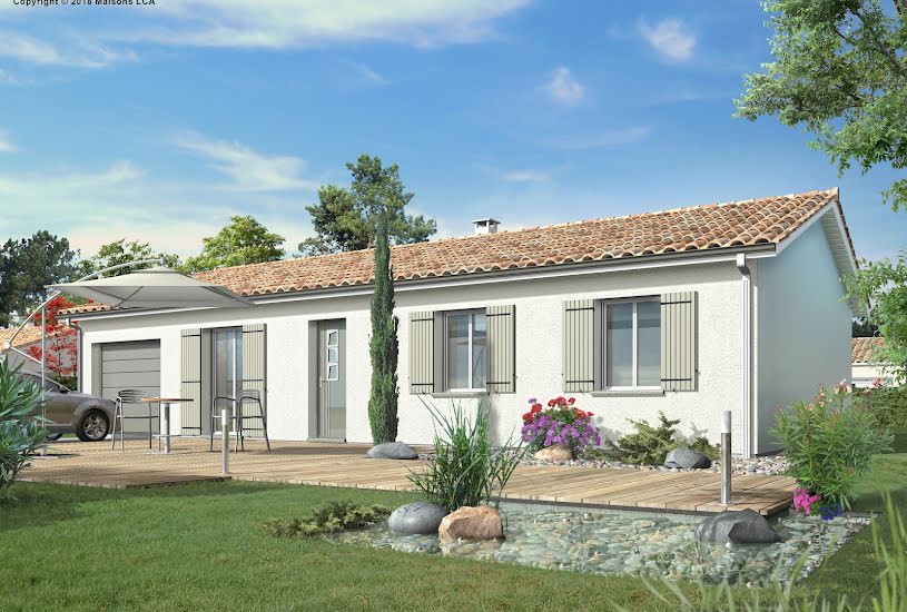  Vente Terrain + Maison - Terrain : 1 100m² - Maison : 89m² à Montendre (17130) 
