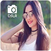 DSLR Camera - Blur Background Bokeh Effects Photo  Icon