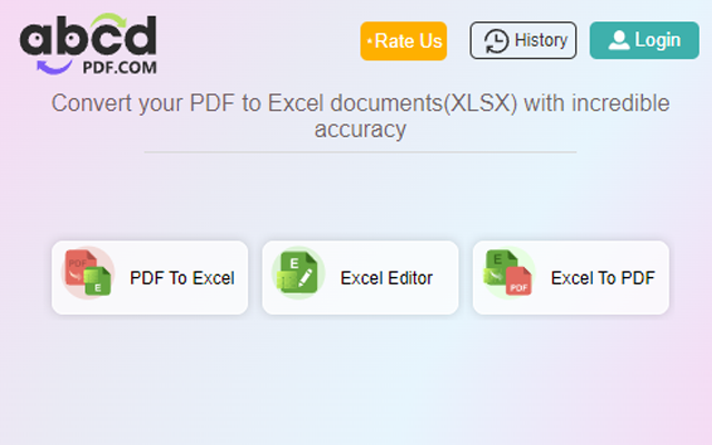 Convert PDF to Excel Preview image 3