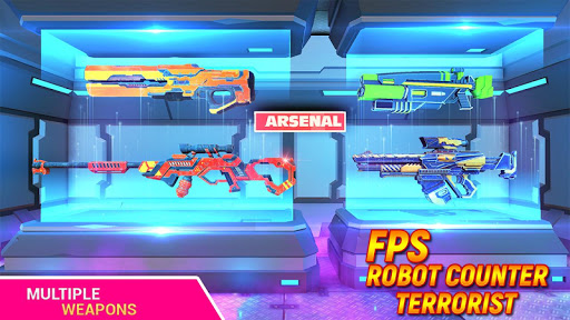 FPS Robot Counter Terrorist war Gun Shoot Strike