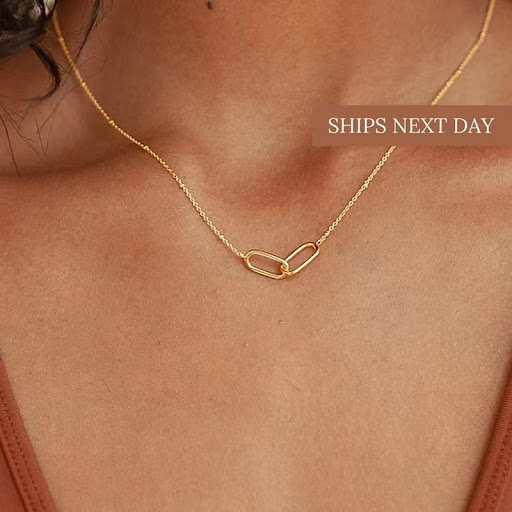 Title 5, Womens Clip Clavicle Chain Necklace – A stylis...