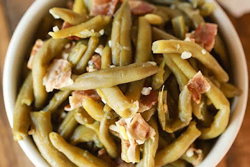 Instant pot Green Beans and Bacon Recipe