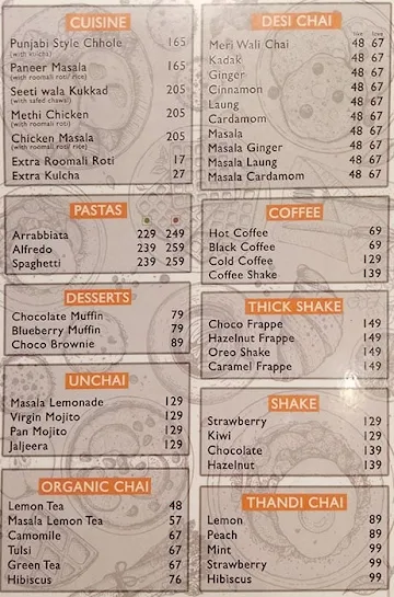 Tpot menu 