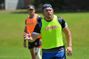 Corne Fourie during the DHL Stormers training session at High Performance Centre on February 19, 2019 in Cape Town, South Africa. 