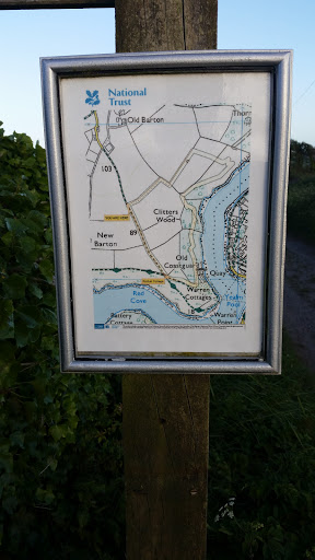 Explore Wembury Map Clitters Wood