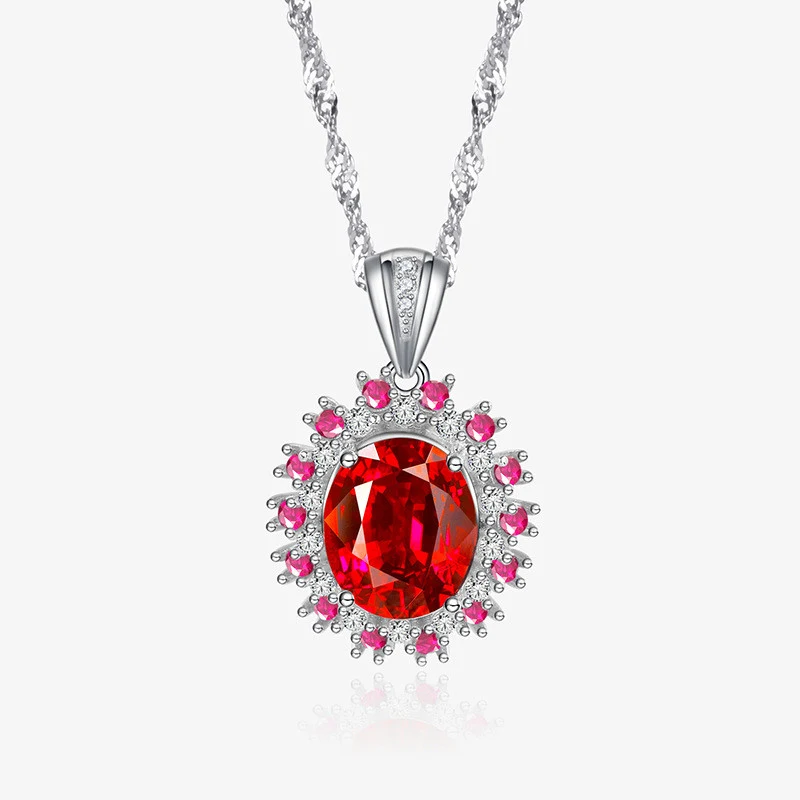 Title 3, Collier pendentif femme en argent sterling et d...