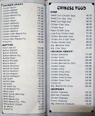 Cafe Nizari menu 1