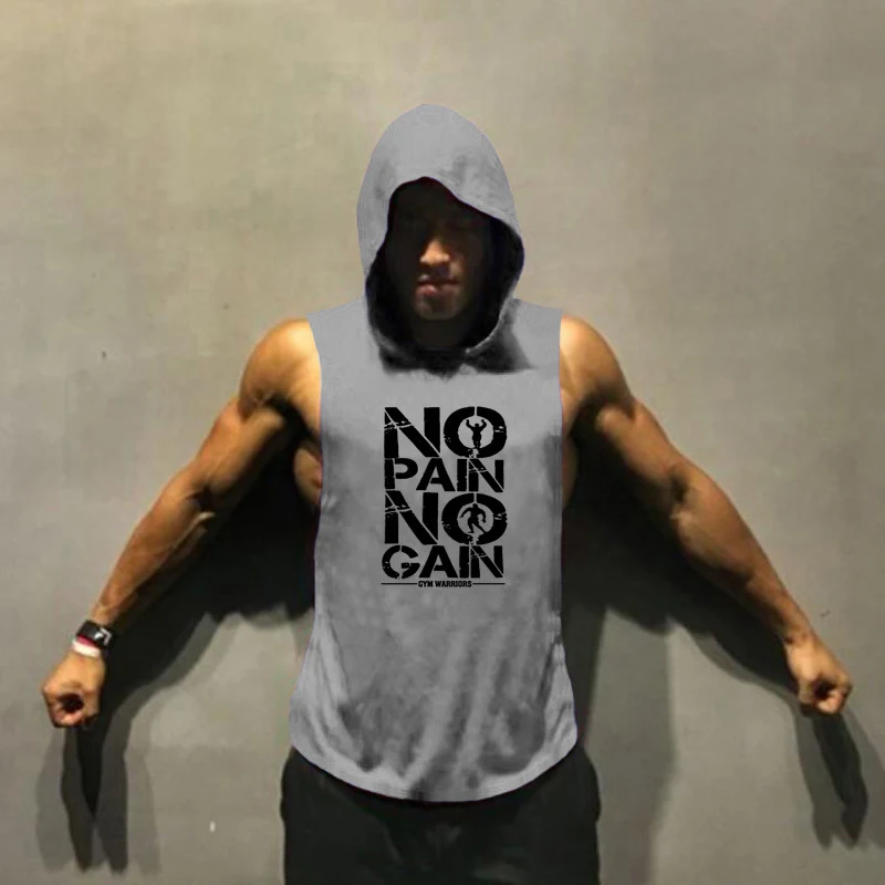 Hooded sports vest