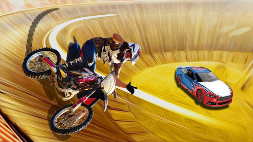 Death Well Car  Bike Stunt 2020