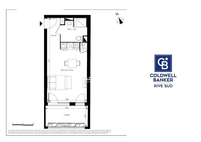 Vente appartement 1 pièce 29.91 m² à Biscarrosse (40600), 231 801 €