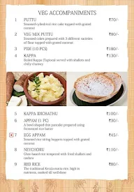 Maveli Restaurant menu 2