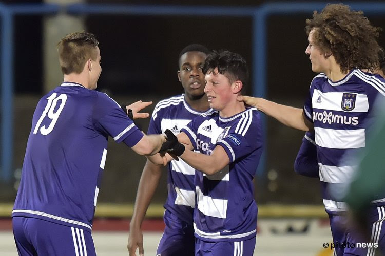 De jongeren van Anderlecht kennen hun tegenstander in de halve finales van de Youth League