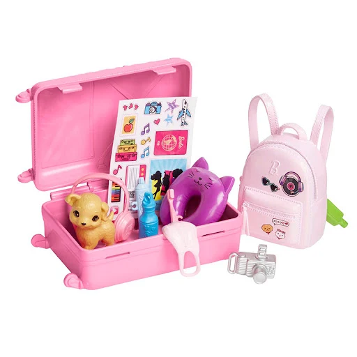 Đồ Chơi Thời Trang Du Lịch Của Barbie BARBIE HJY18 -MYKINGDOM