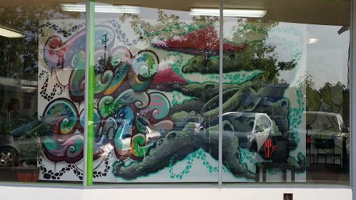 Octopus mural