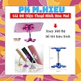Giá Đỡ Điện Thoại Hít Hoa Chân Không Điện Thoại Hình Bông Hoa 5 Cánh 2 Đầu