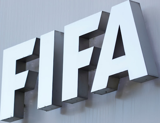 Fifa's logo is seen in front of its headquarters in Zurich, Switzerland.