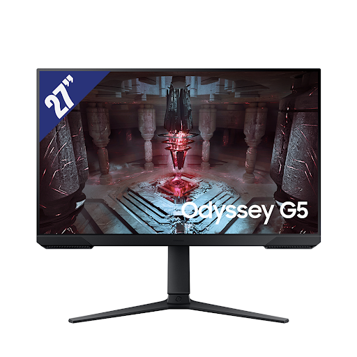 Màn hình LCD SAMSUNG 27" LS27CG510EEXXV (2560 x 1440/VA/165Hz/1 ms/FreeSync Premium)