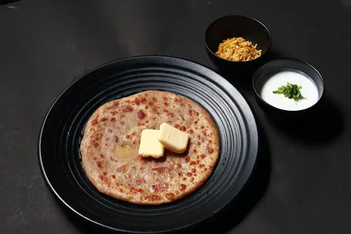 2 Gobi Paratha With Dahi