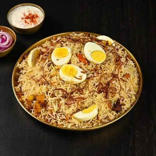 Lucknowi Egg Biryani