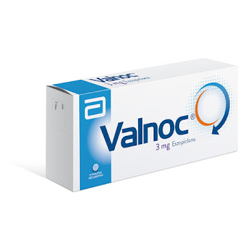 Valnoc Eszopiclona 3 mg Abbott Caja x 15 Tabletas  