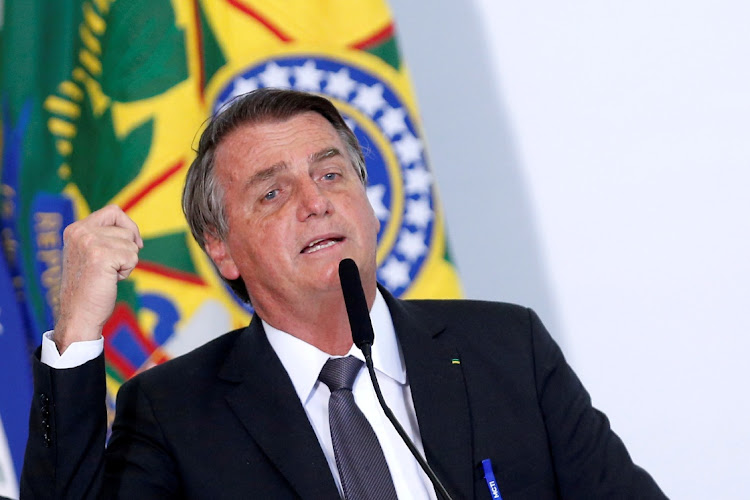 Brazil's President Jair Bolsonaro. Picture: ADRIANO MACHADO/REUTERS