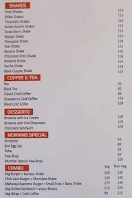 Chandigarh Cafe menu 2