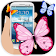 Butterflies Flying On Screen icon