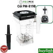 Cối Máy Xay Sinh Tố Công Nghiệp Promix Pm - 819B - Dung Tích 1.5 Lít - Hàng Chính Hãng