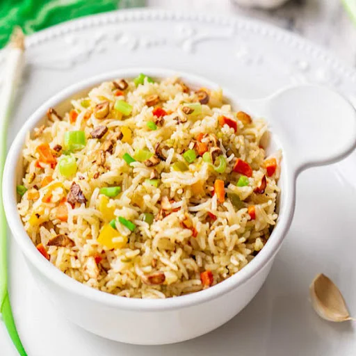 Egg Brunt Garlic Fried Rice