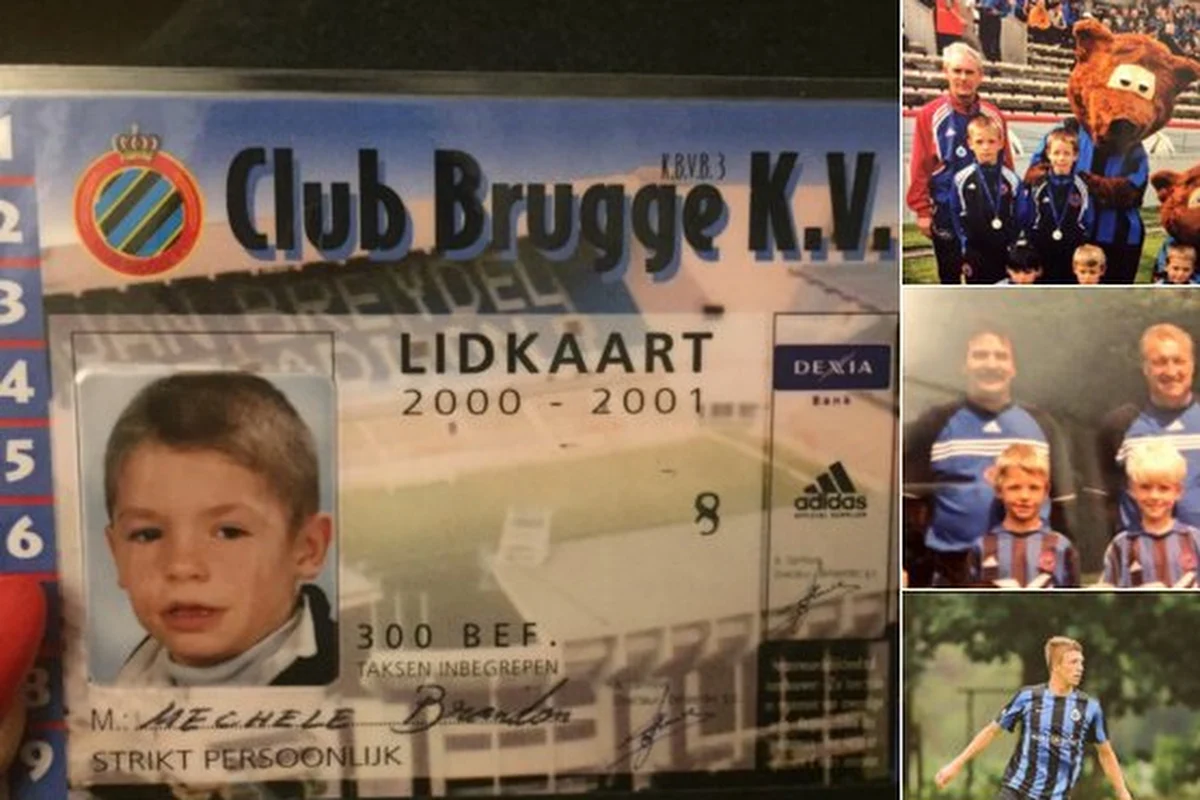 Brandon Mechele is een 'Bruges boy' en dit is daar het mooiste bewijs van