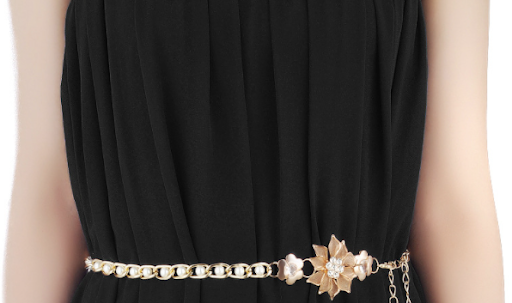 Title 1, Golden Flower Belly Dance Waist Chain enhances ...
