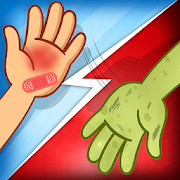 Hand Slap: 2 Player fun Game 👋👋✌️✌️  Icon