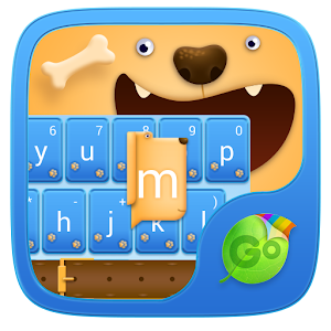 Puppy GO Keyboard Theme  Emoji logo
