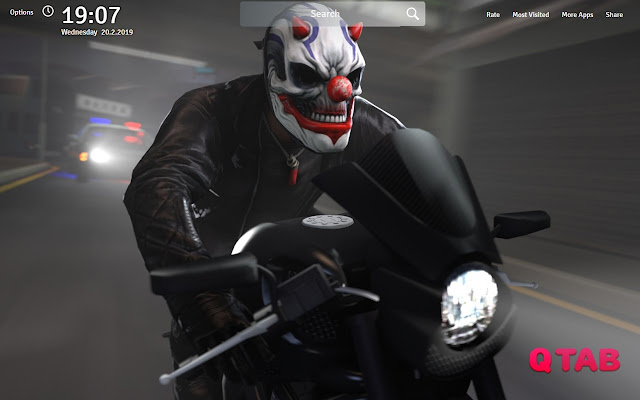 Payday Wallpapers Theme Payday New Tab