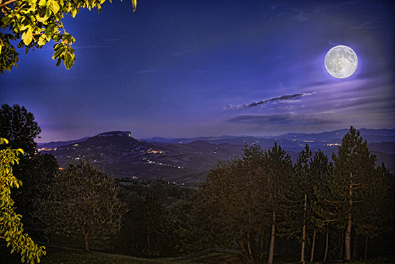 luna piena di Vanni Francia