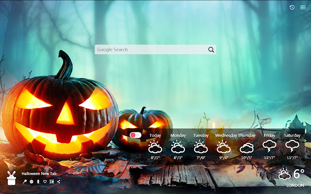 Halloween New Tab, Wallpapers HD