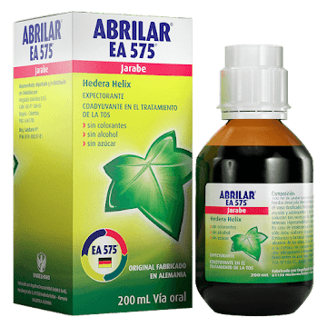 Abrilar Ea 575 Extracto De Hedera Helix 0,7% Jarabe Frasco x 200 ml  