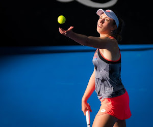 Elise Mertens richt haar blik op volgende tegenstandster: "Nog wat videootjes bekijken"