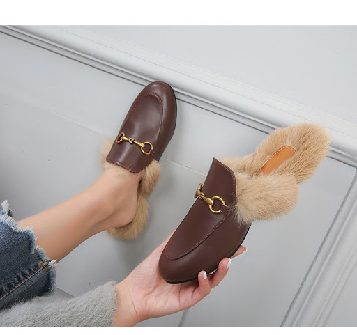 Title 14, Autumn and Winter Womens Slippers, flat-bottom...