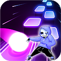 Sans Undertale Hop Dance tiles