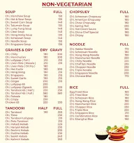 Raju Chinese Corner menu 2