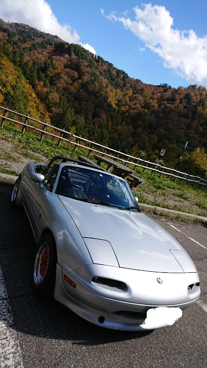 ロードスターのドライブ・白山白川郷ホワイトロードに関するカスタム事例の投稿画像1枚目